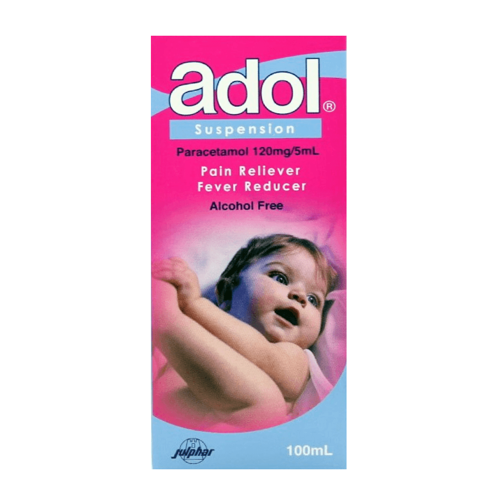 ADOL 120MG SUSPENSION 10-1x1EA