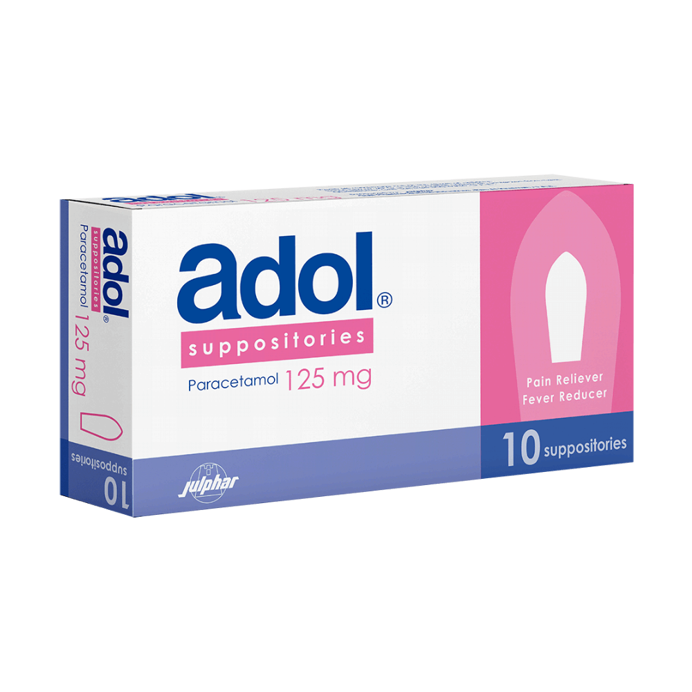 ADOL 125MG SUPPOSITORIES-1x1EA