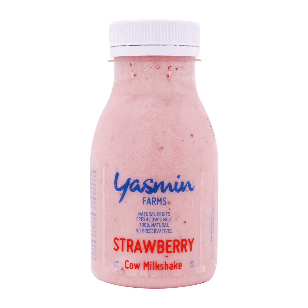 Alban Dairy Full Fat Strawberry Cow Milk