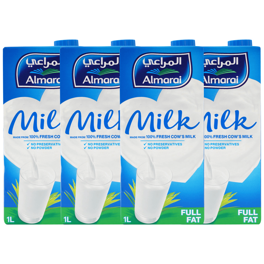 Almarai Full Fat Milk With Vitamins