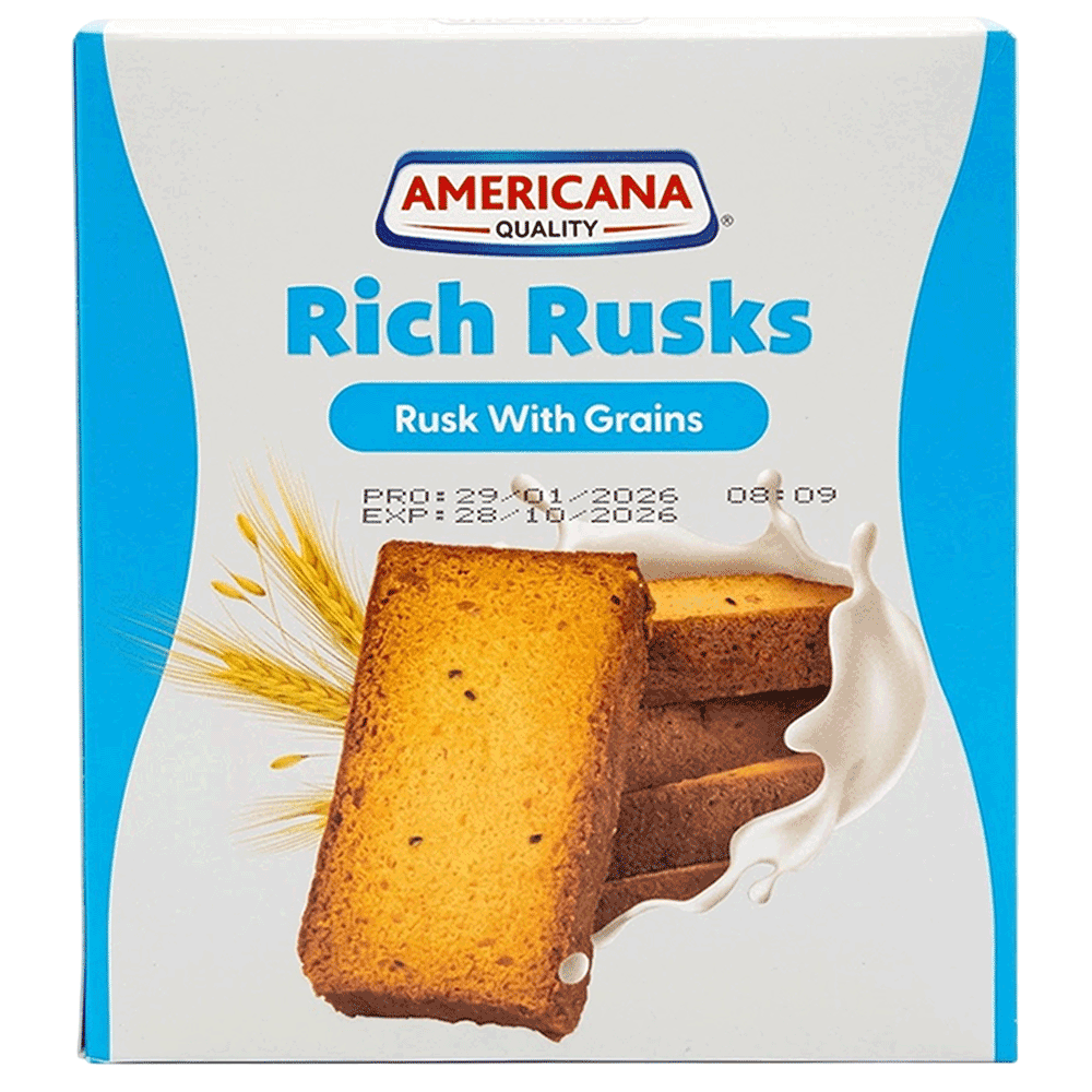 Americana Diet Original Rusk With Grains