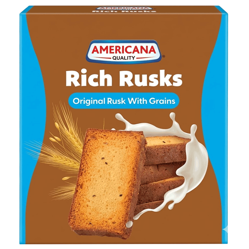 Americana Original Rusk With Grains
