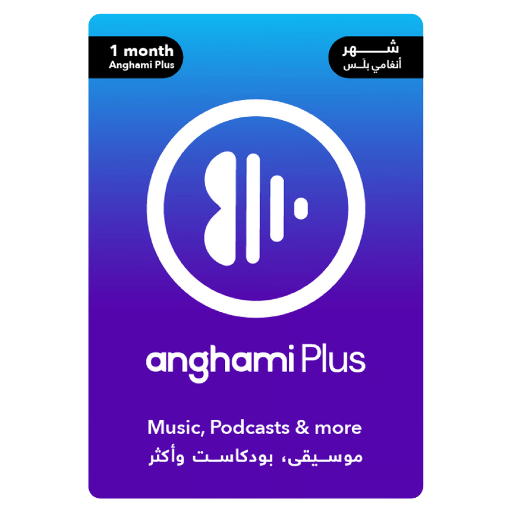 Anghami Plus Gift Card - 1 Month