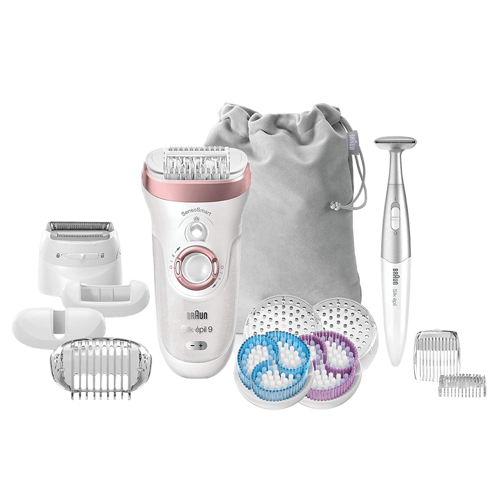 Braun Silk-Epil 9 SkinSpa SensoSmart Epilator - Rosegold