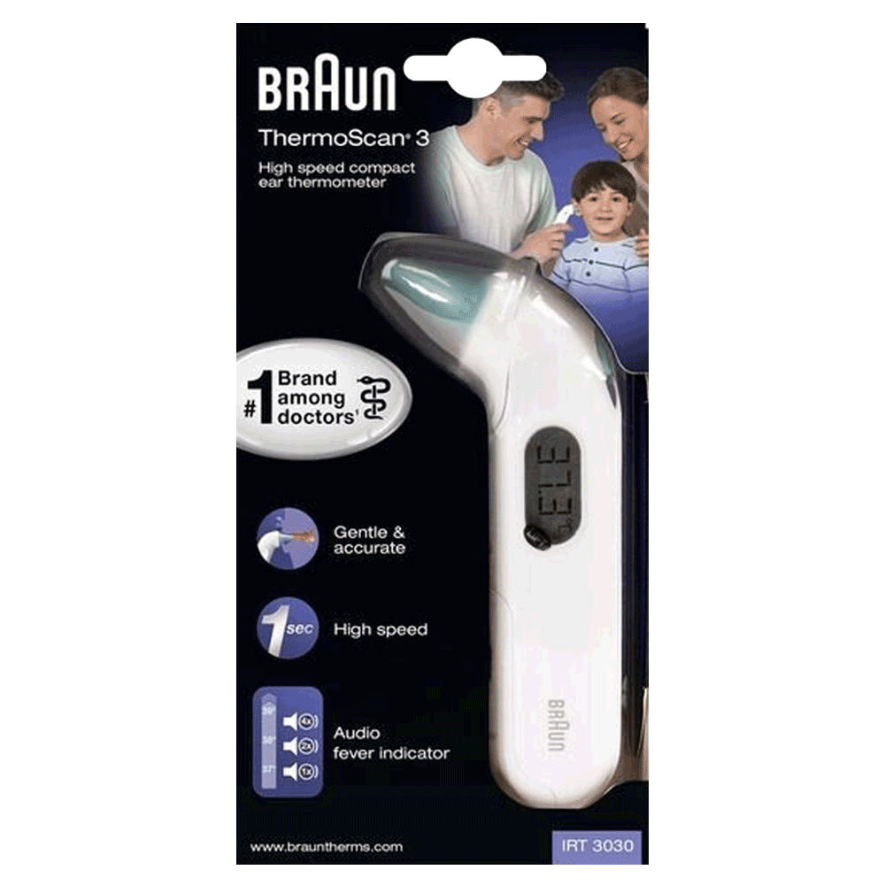 Braun Thermoscan 3+ Ear Thermometer