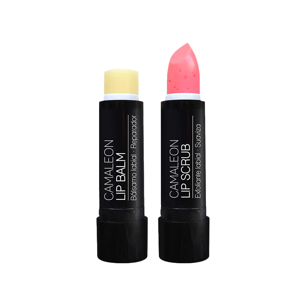 CAMALEON- REPAIRING KIT STRAWBERRY LIPSCRUB + LIPBALM