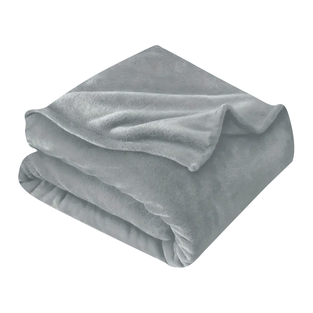CANNON PLN CASHMERE TOUCH MICROFIBER BLANKET 160x220 GREY