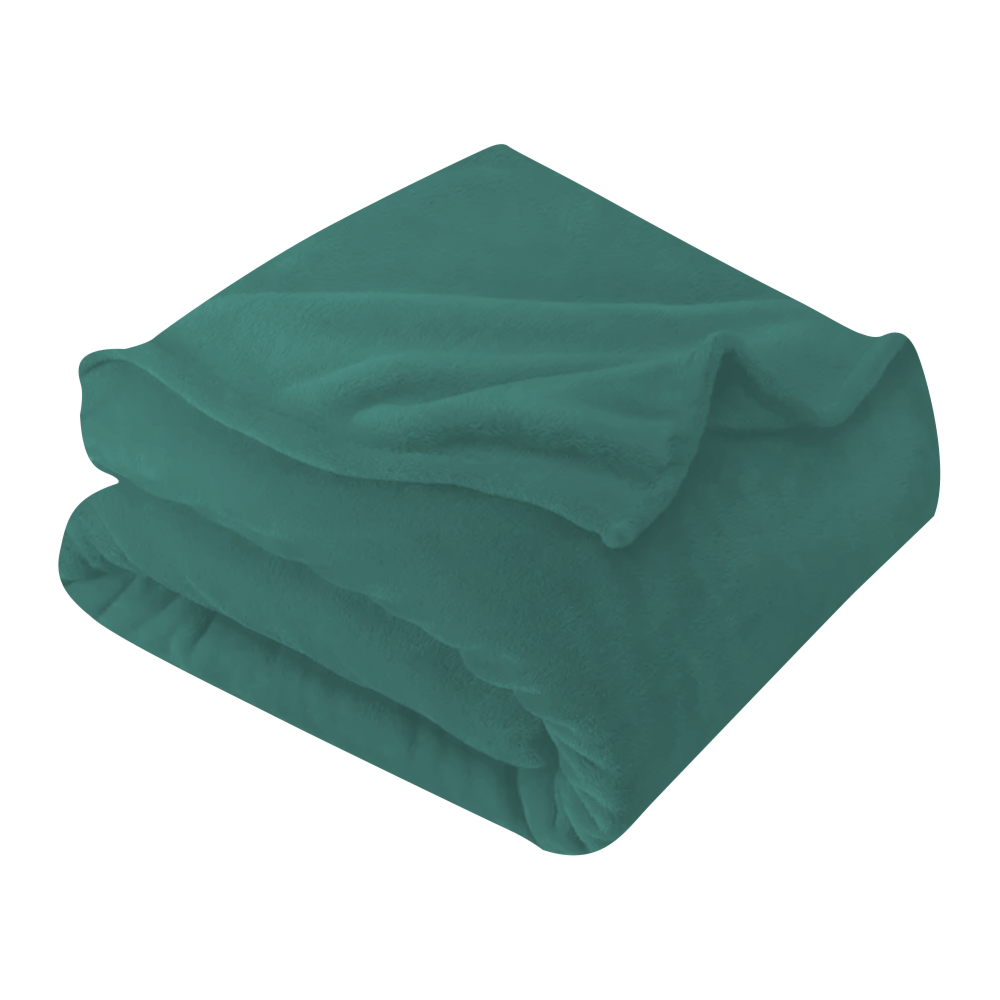 CANNON PLN CASHMERE TOUCH MICROFIBER BLANKET 240x220 GREEN
