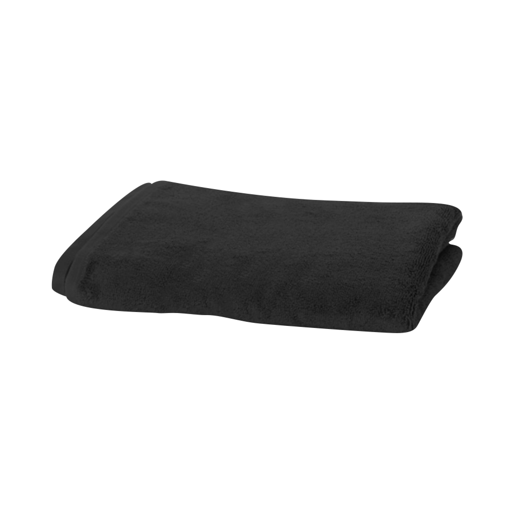 [KW083077] CANNON SPA LINE TOWEL 33x33 BLACK