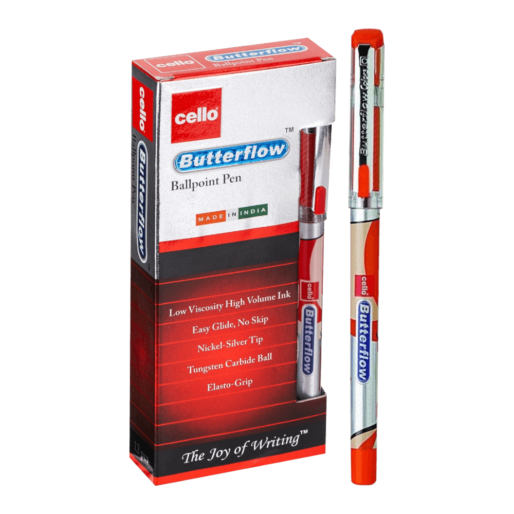 [KW068545] Cello 0.7M Red Trimate Pen