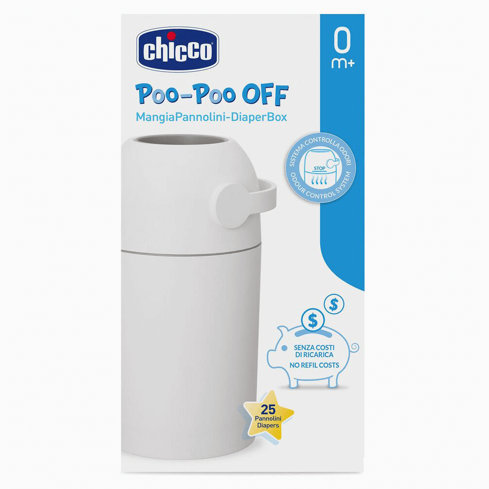 [KW000250] Chicco Diaper Box - White