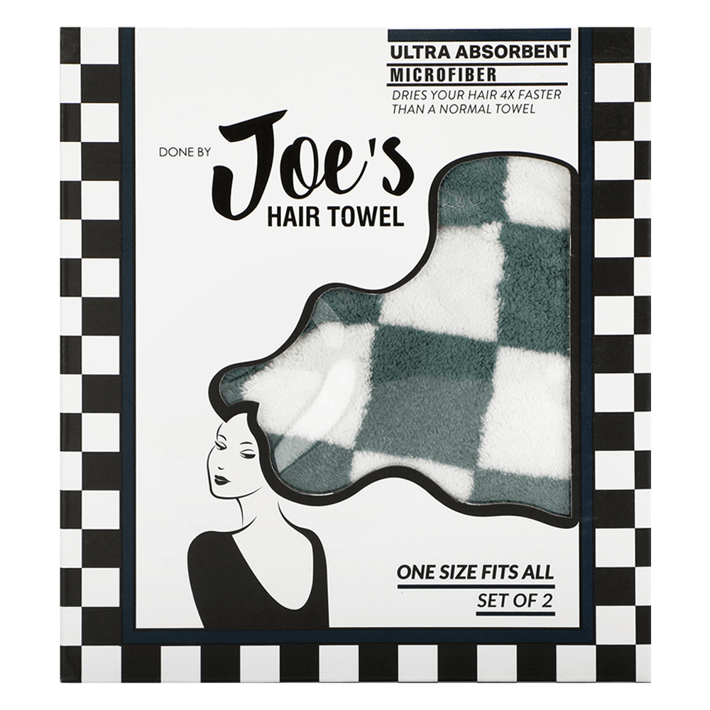 Done By Joe's Hair Towel Ultra Absorbent Microfiber