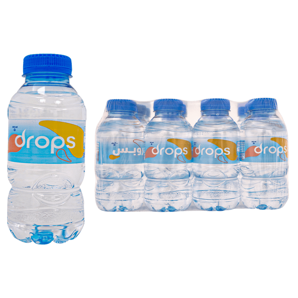 Drops Drinking Water