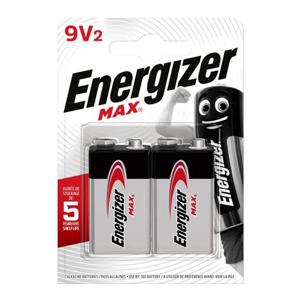 Energizer Max Battery - 9V