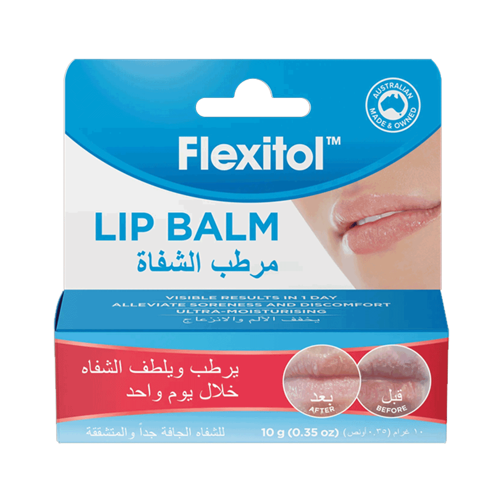 FLEXITOL LIP BALM 10 gm