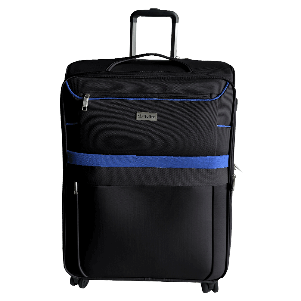 FLYLITE4TWSFT/TROLLEY(L) BLACK/BLUE 28