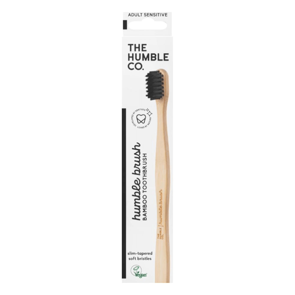 Humble Bamboo Toothbrush Adult Mixed Colors Sensitive Packet*20 Brush