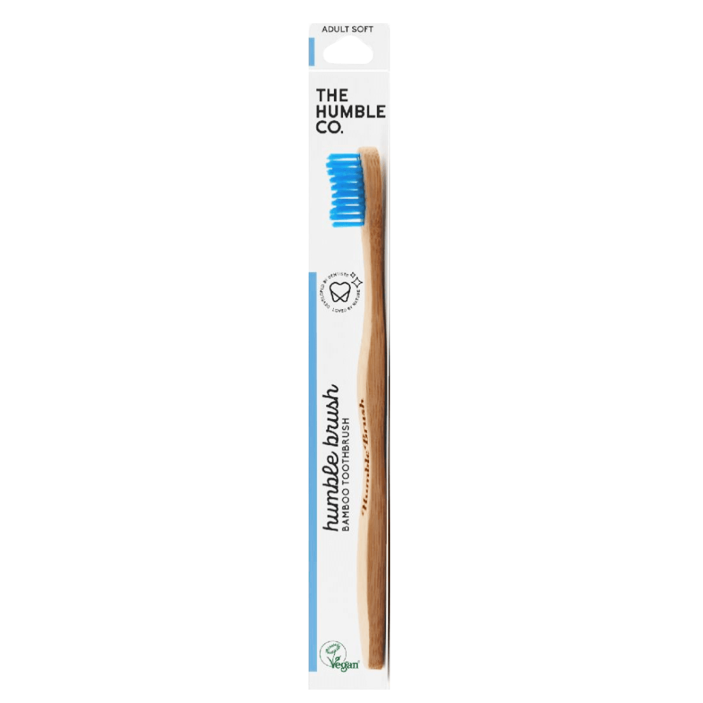 Humble Bamboo Toothbrush Adult Mixed Colors Soft Packet*20 Brush