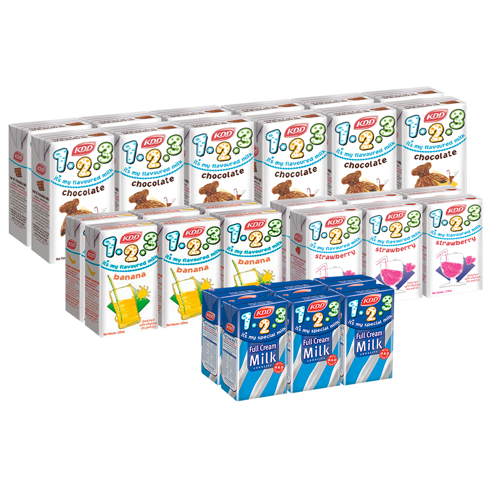 KDD 123 Milk Bundle