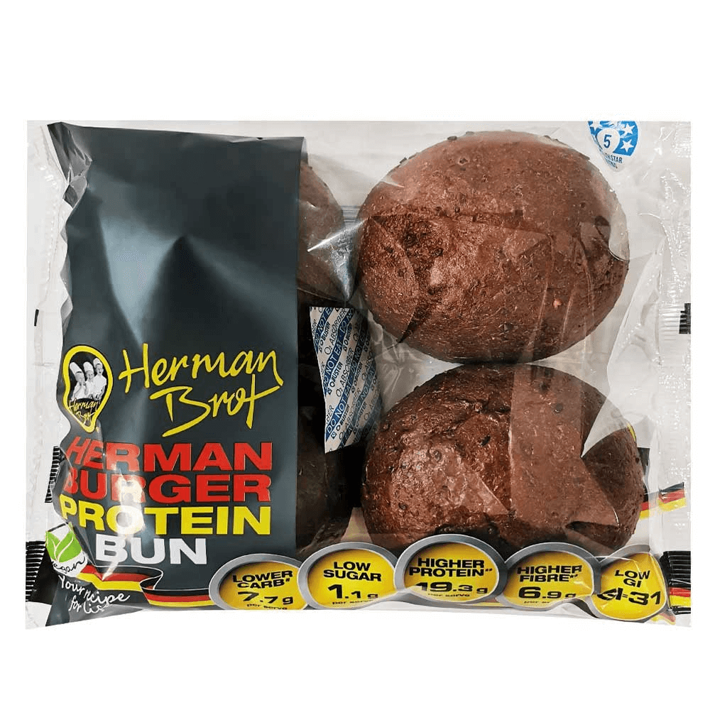 [KW018930] Herman Brot Burger Protein Bun