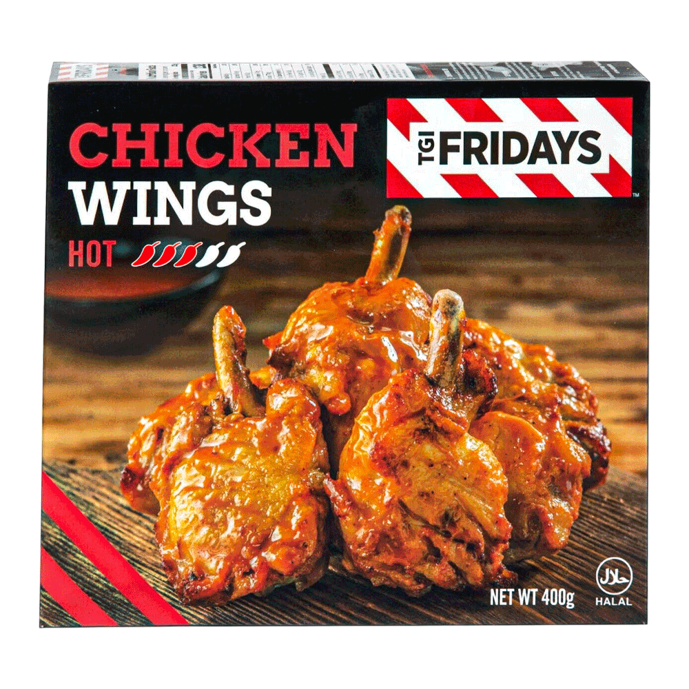 [KW006391] TGI Fridays Frozen Hot Chicken Wings