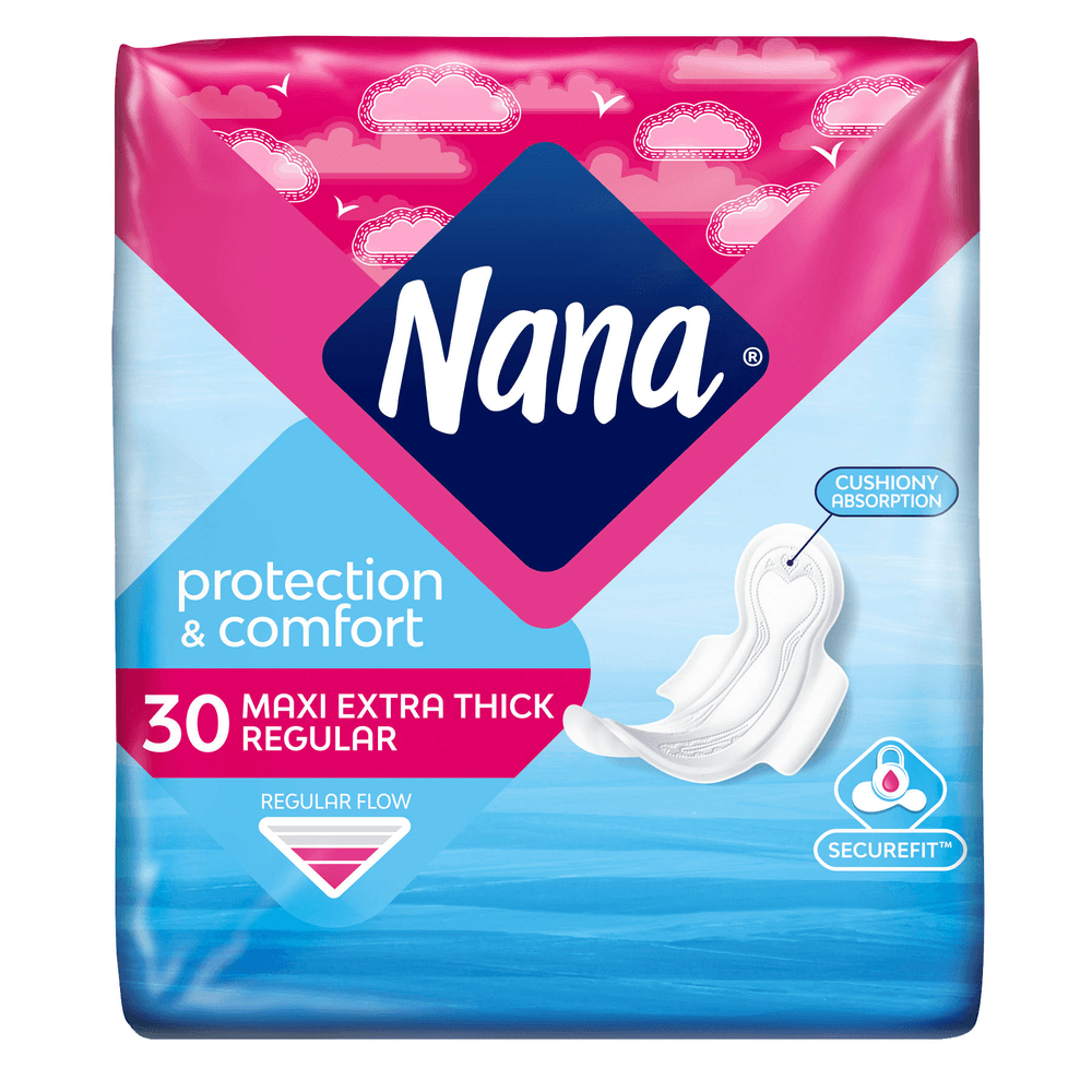 [KW010677] NANA PROTECTION &COMFORT 30 MAXI EXTRA THICK LONG