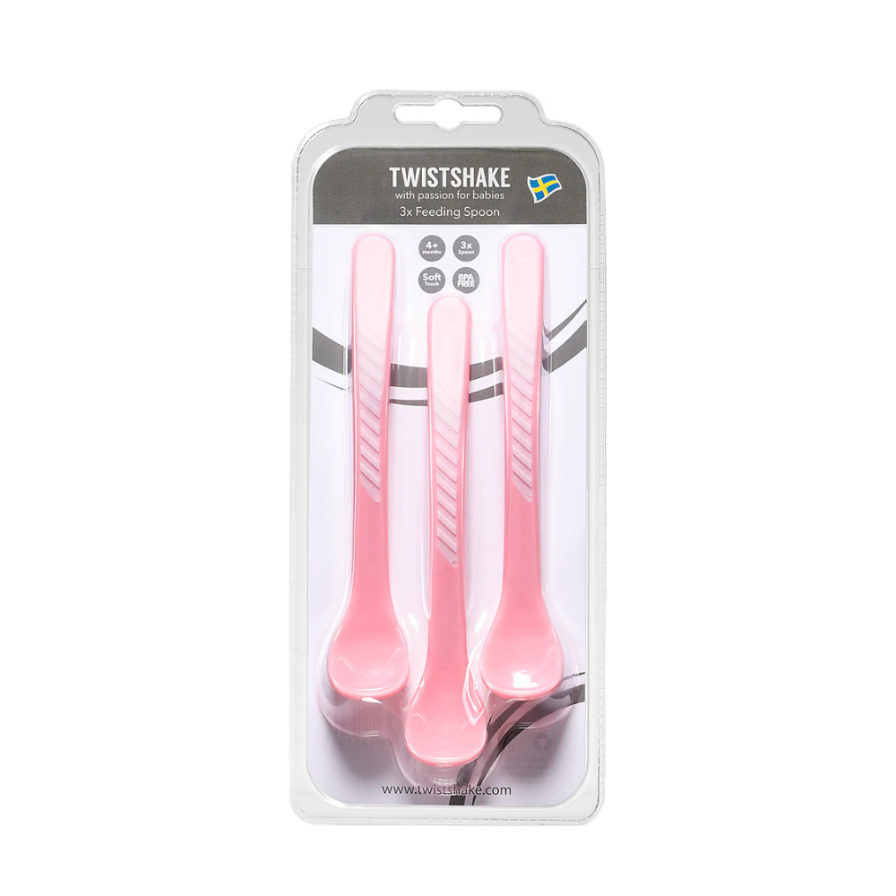 [KW000042] Twistshake Feeding Spoon - Pink Pastel