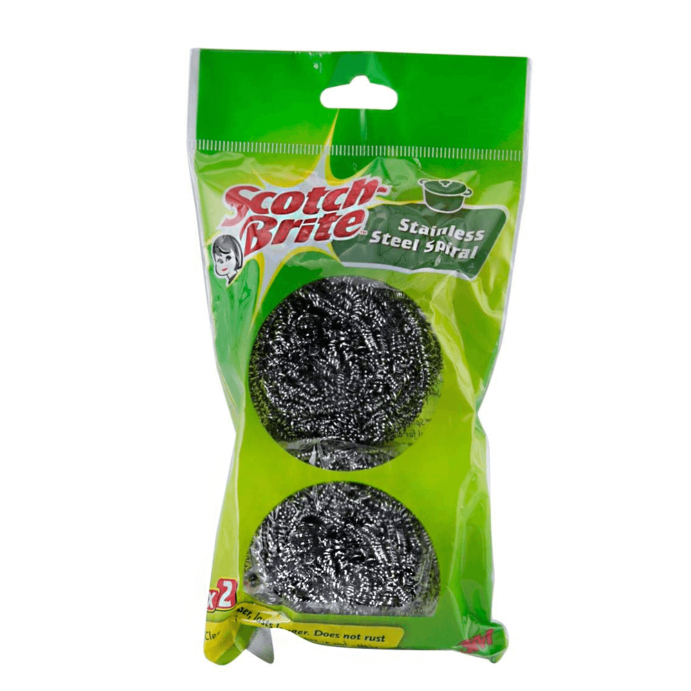 Scotch Brite Metallic Spiral Ball