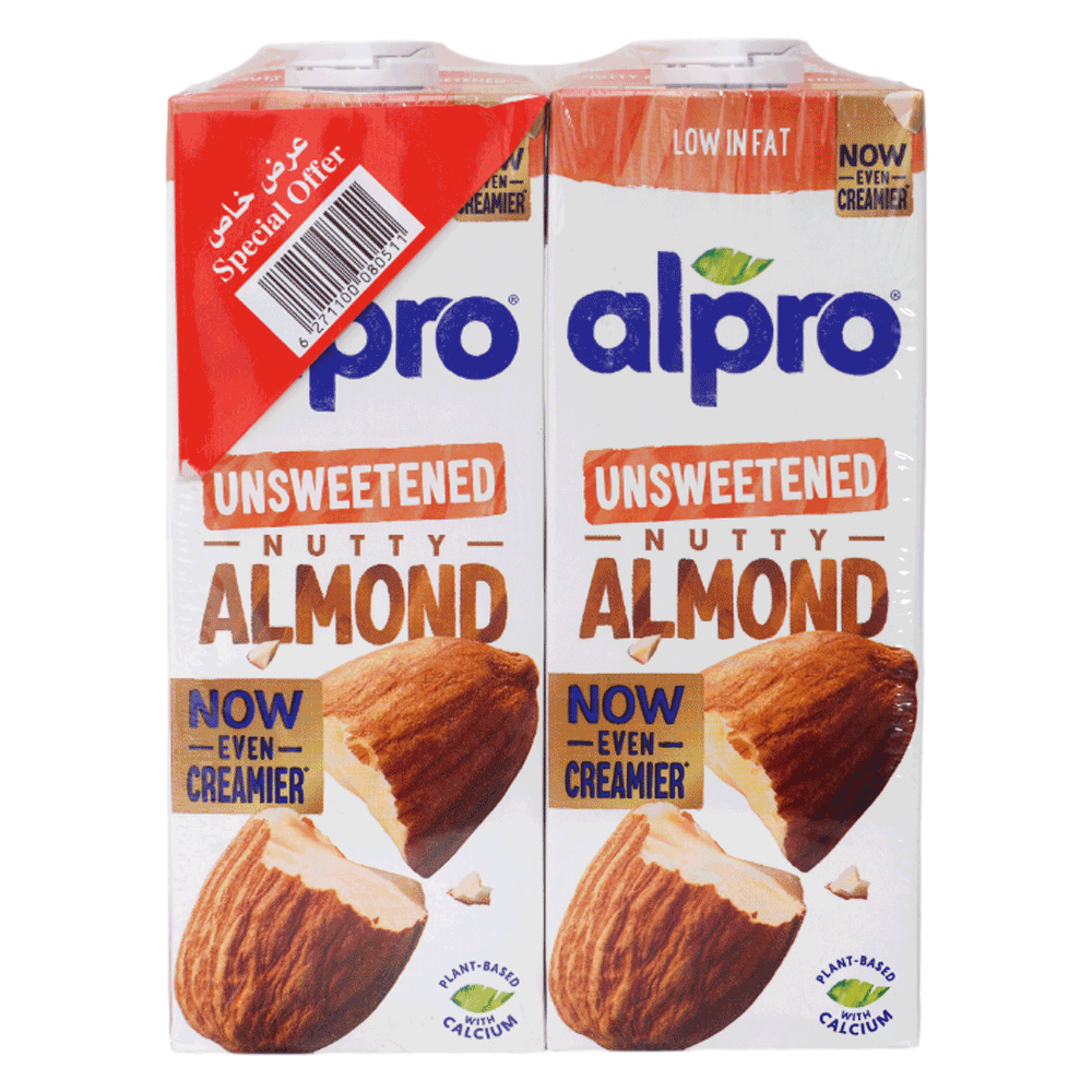 Alpro Unsweetened Roasted Almond Drink