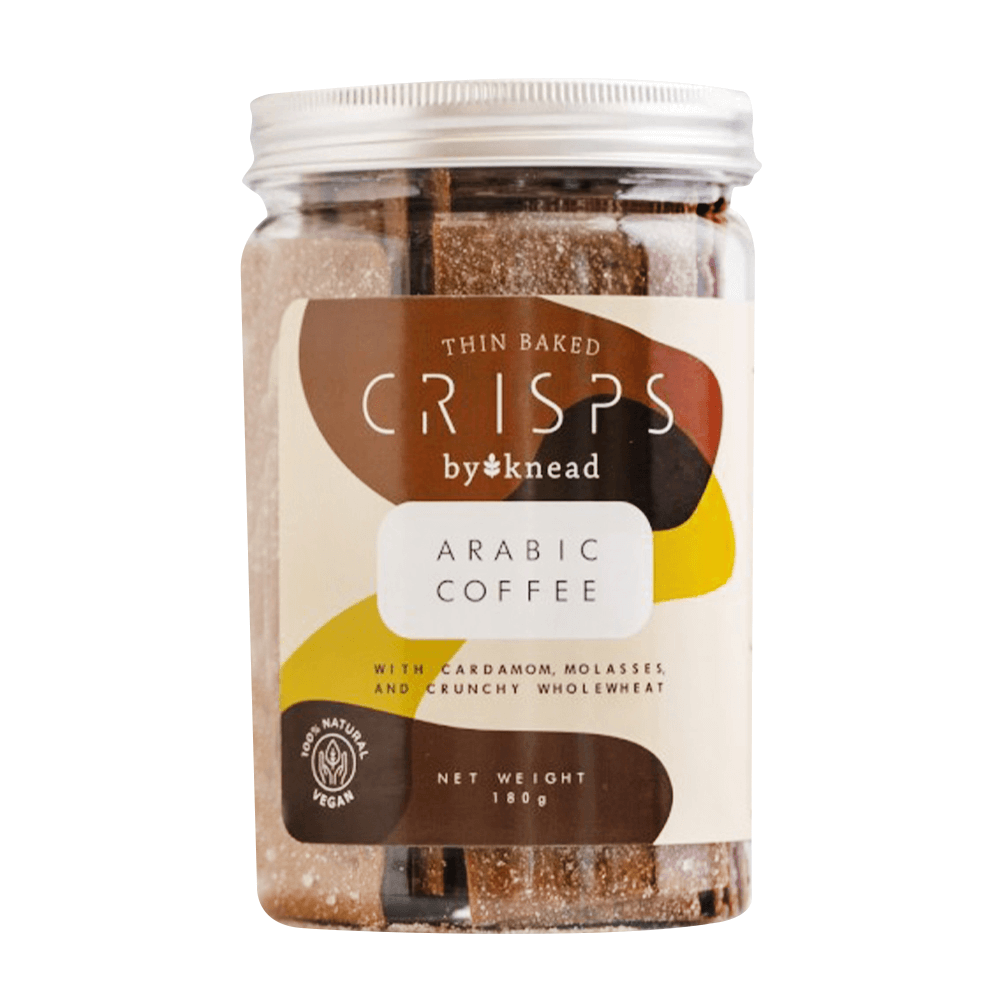 Knead Arabic Coffee With Cardamom, Molasses and crunchy Wholewheat