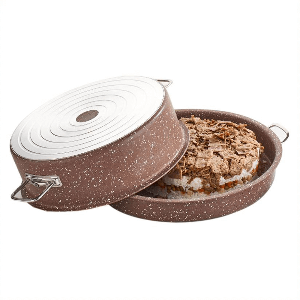 Saflon Granite Pot & Tray Set