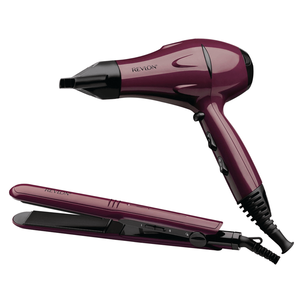 Revlon Hair Set Dryer & Straightener Set