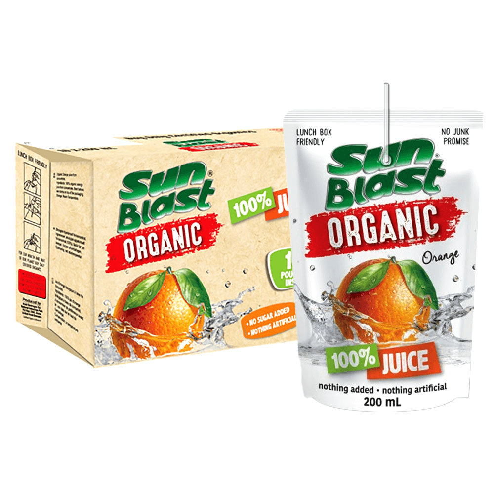 SunBlast Organic Orange Juice