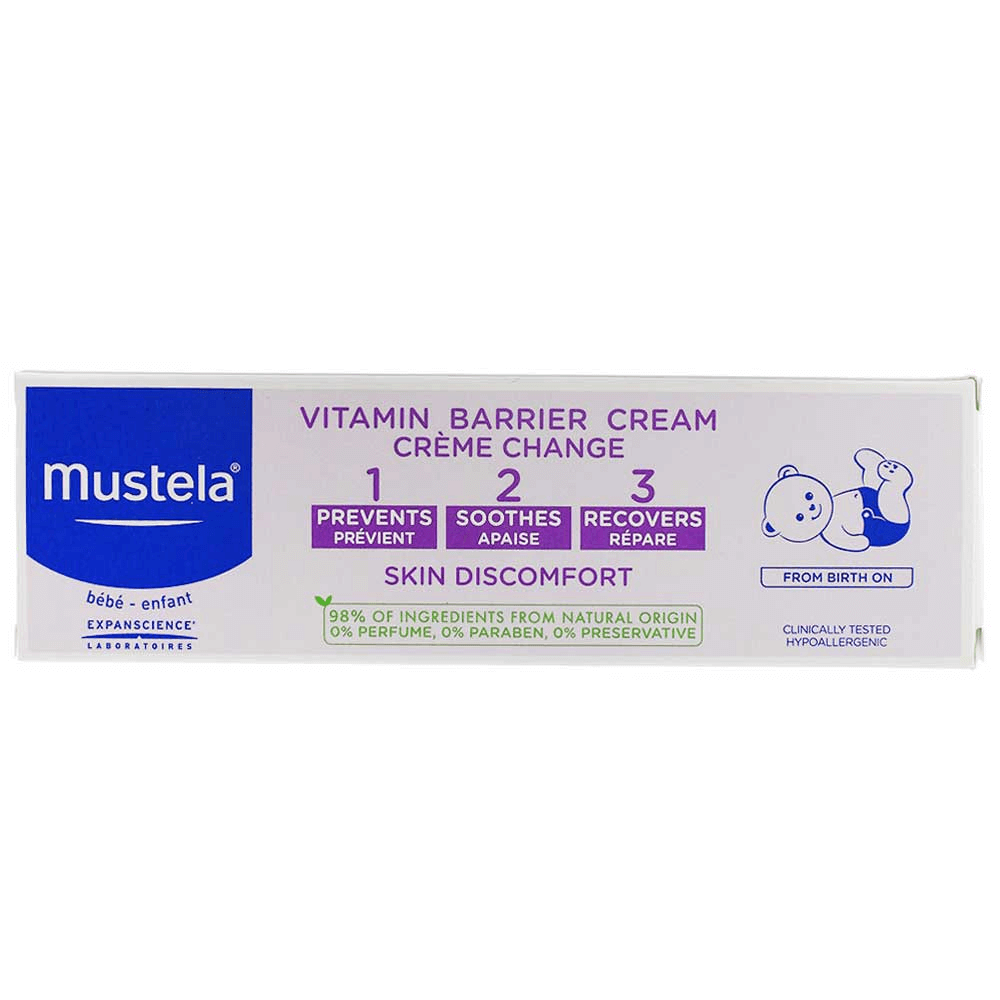 Mustela Vitamin Barrier Cream 123