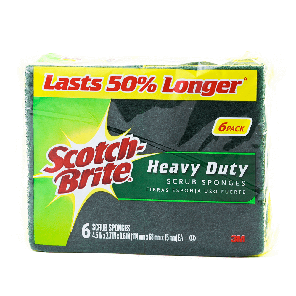 Scotch Brite Heavy Duty Scrub Sponges