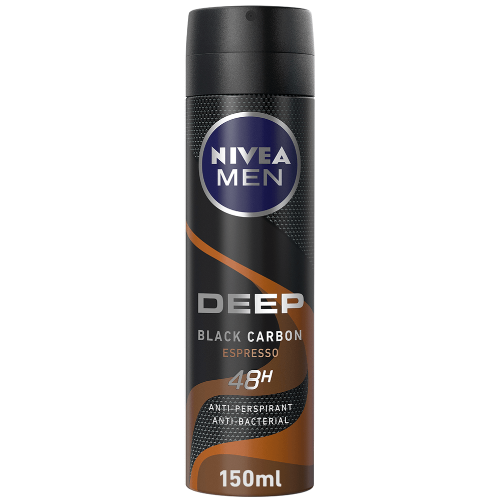Nivea Deep Espresso Spray Deodorant - Men