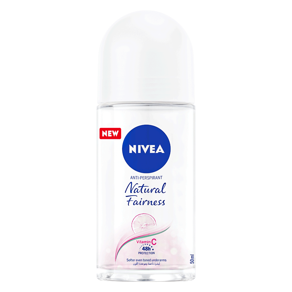 Nivea Natural Fairness Roll-On Deodorant - Women