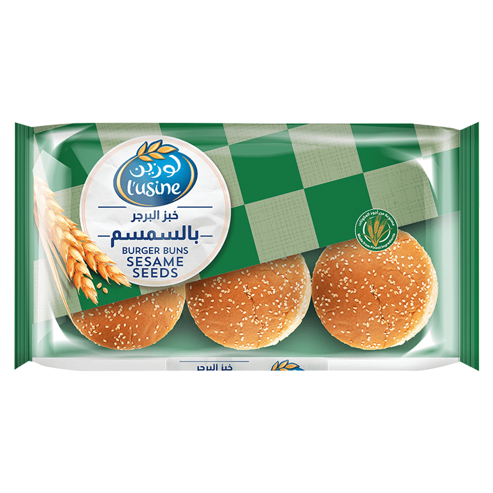 L'usine Sesame Seeds Burger Buns