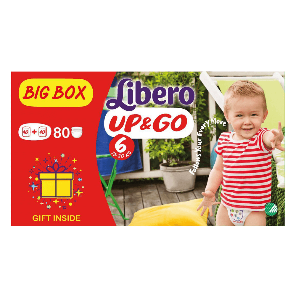 Libero Duo Pants 6 (13-20 kg) + Gift