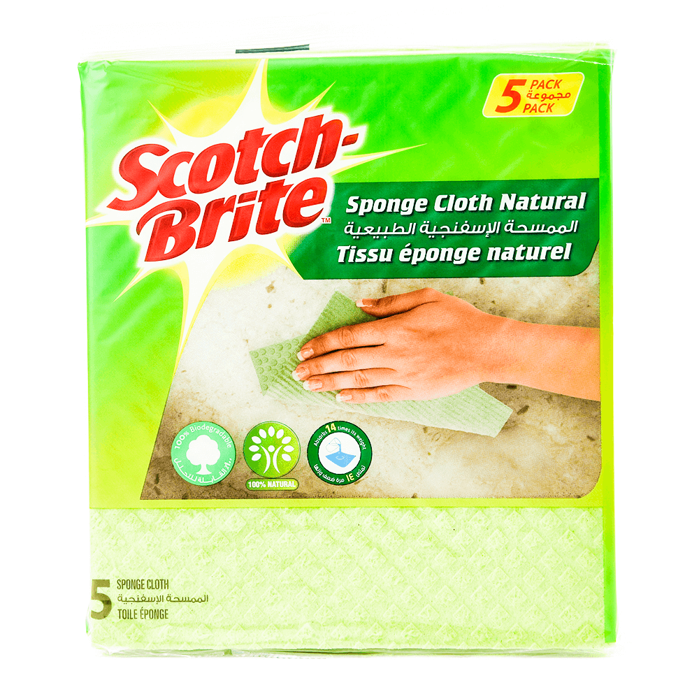 Scotch Brite Sponge Cloth Natural