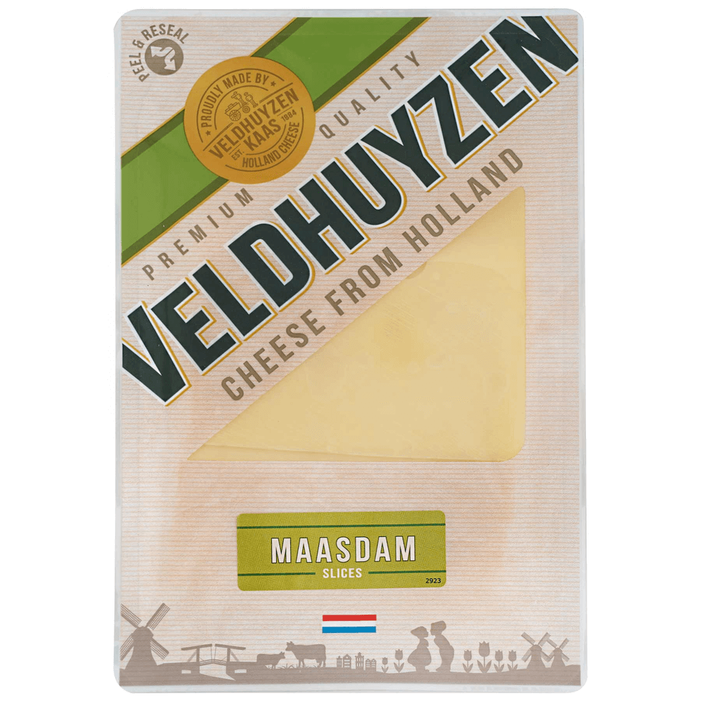 [KW018540] Veldhuyzen Maasdam Cheese Slices