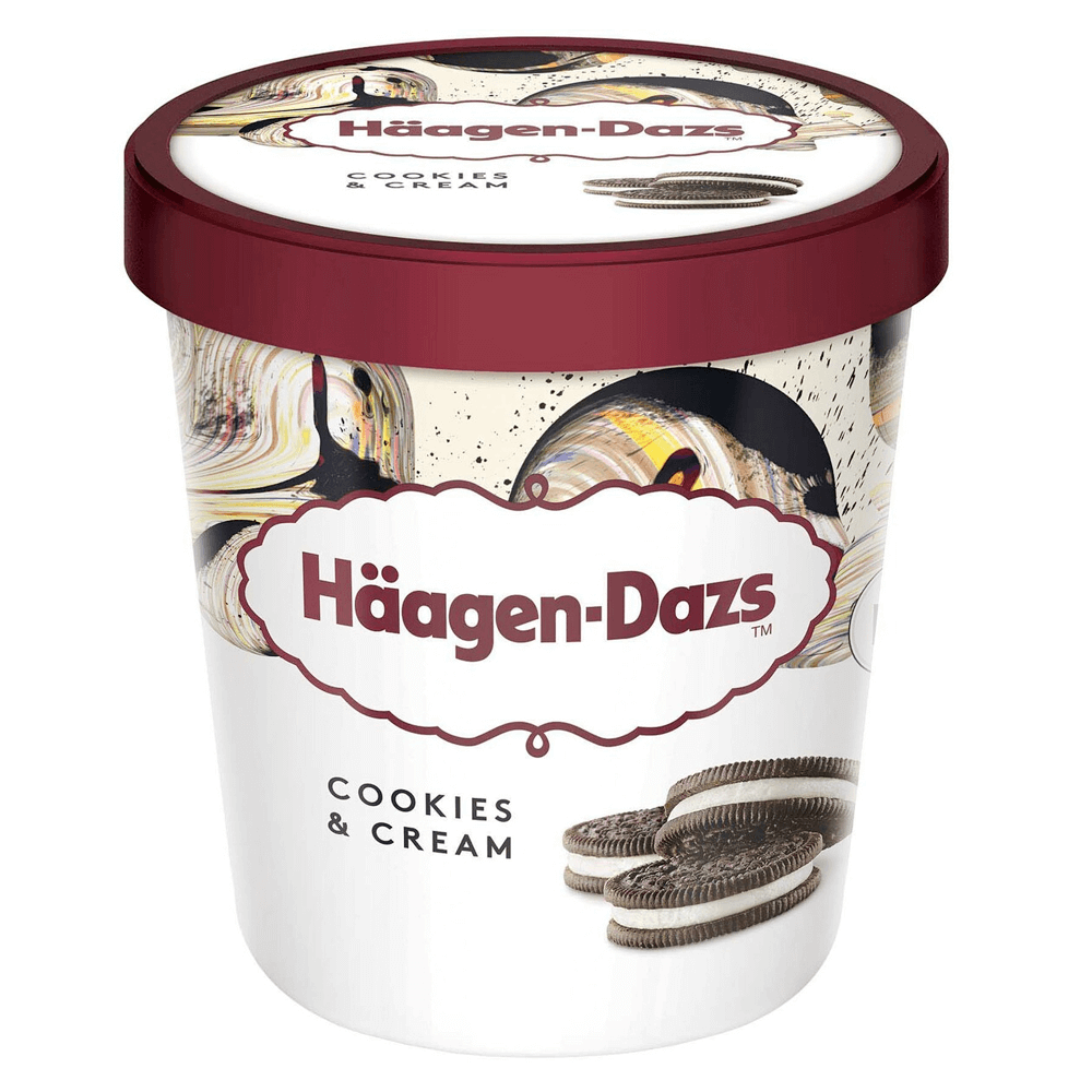 [KW019152] Haagen Dazs Cookies & Cream Ice Cream