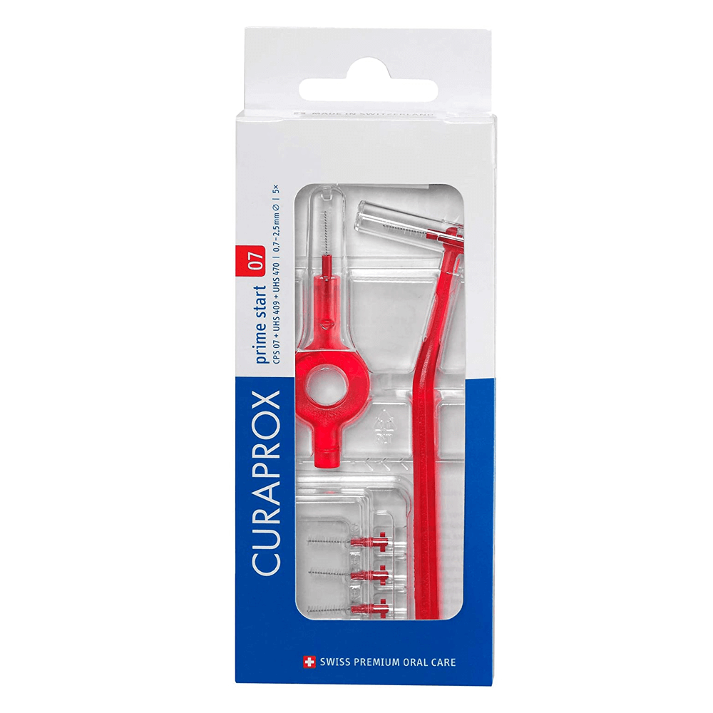 [KW011177] Curaprox Prime Start 07 Intermediate Brushes Red