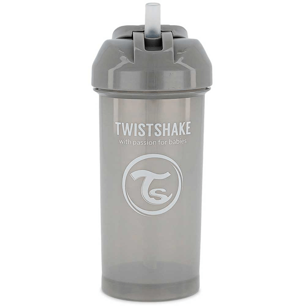 [KW000031] Twistshake Straw Cup - Pastel Grey