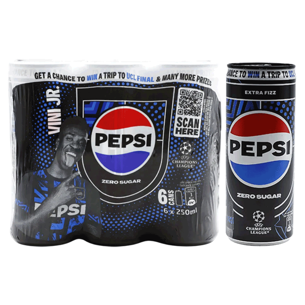 Pepsi Black No-Sugar Drink