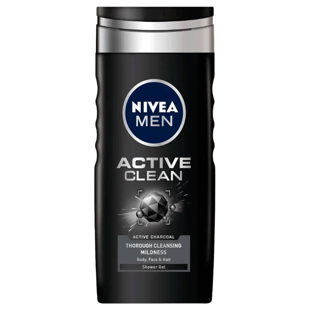 [KW010506] Nivea Active Clean Shower Gel - Men