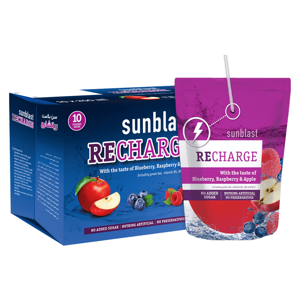 [KW008060] SunBlast Recharge Blueberry, Raspberry & Apple Vitamin Water