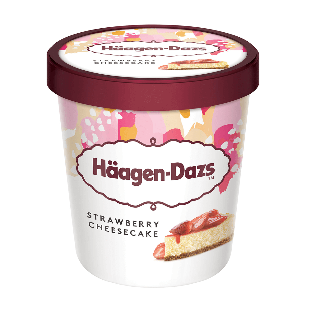 [KW019140] Haagen Dazs Strawberry Cheesecake Ice Cream