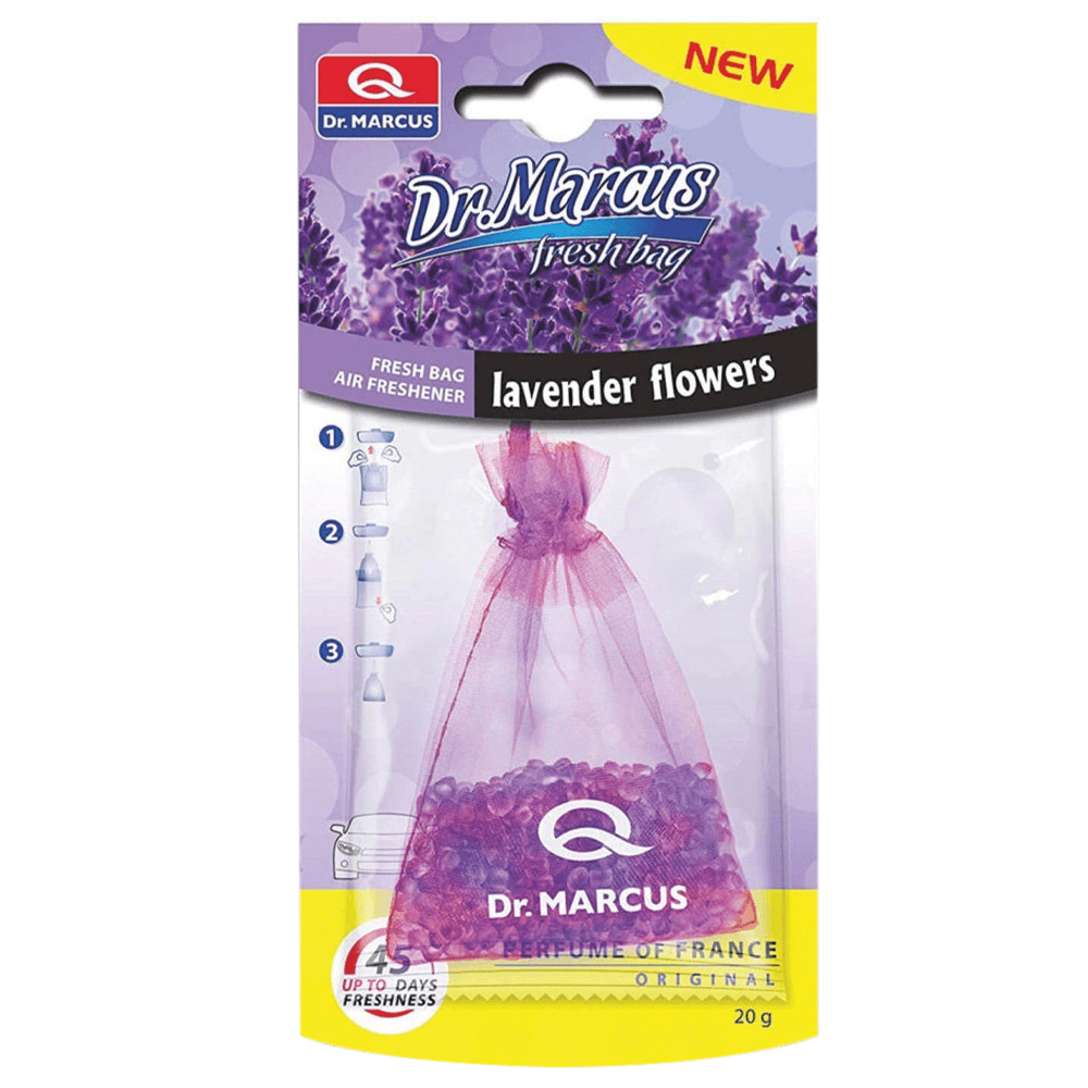 Dr. Marcus Fresh Bag Lavender Flowers Car Freshener