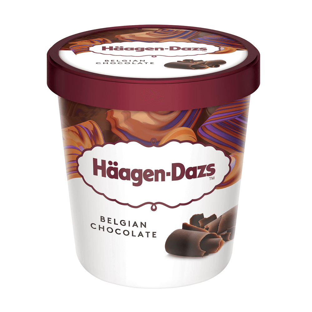 [KW019141] Haagen Dazs Belgian Chocolate Ice Cream